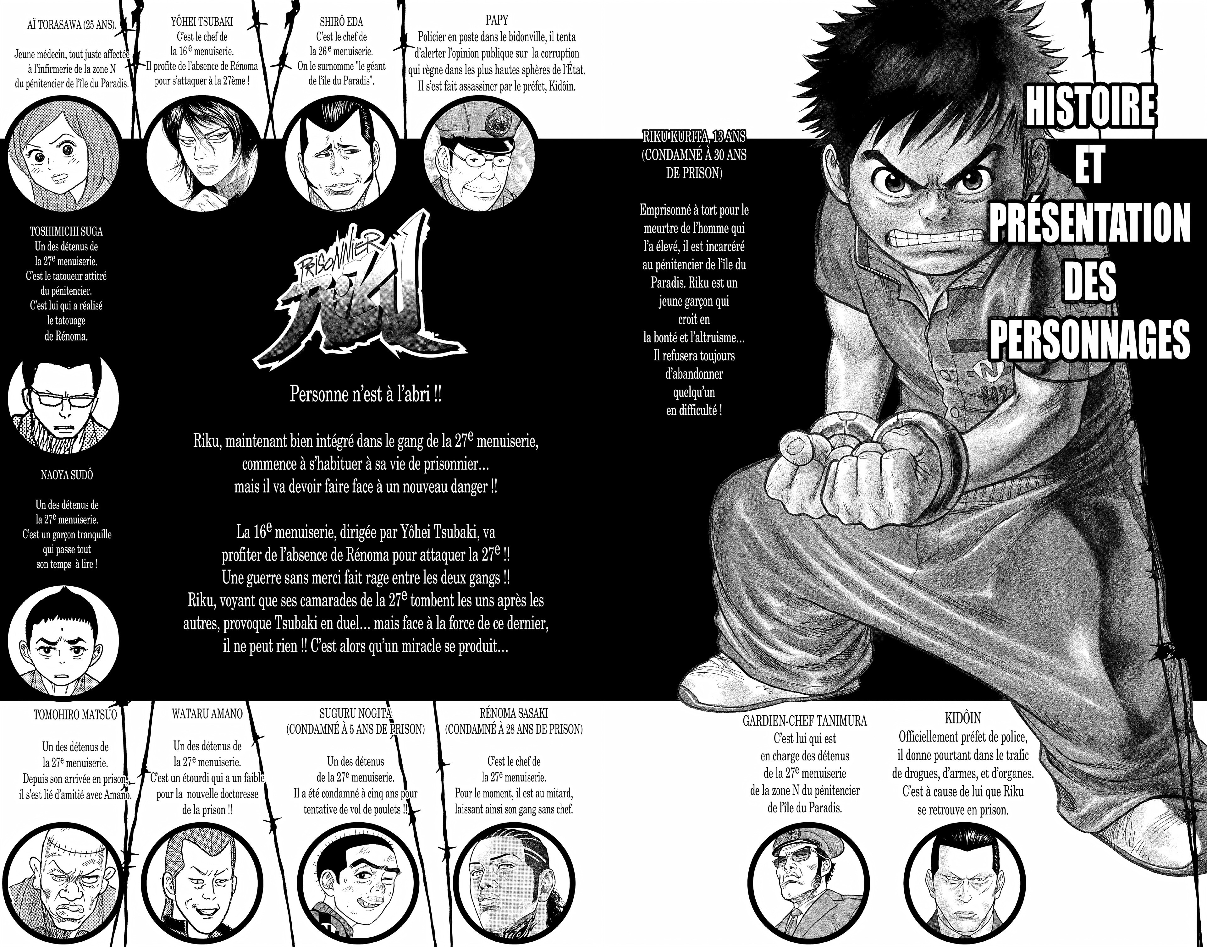 Read Prisonnier Riku FR Manga Online