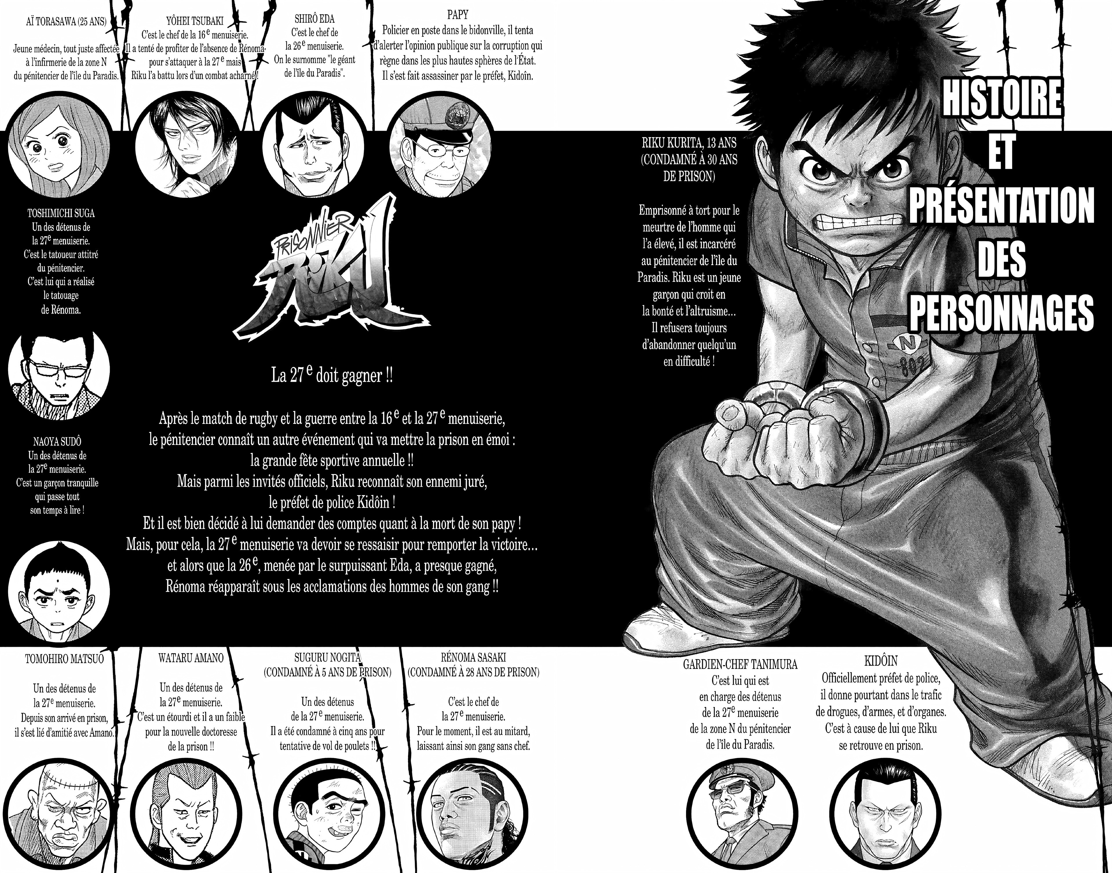 Read Prisonnier Riku FR Manga Online