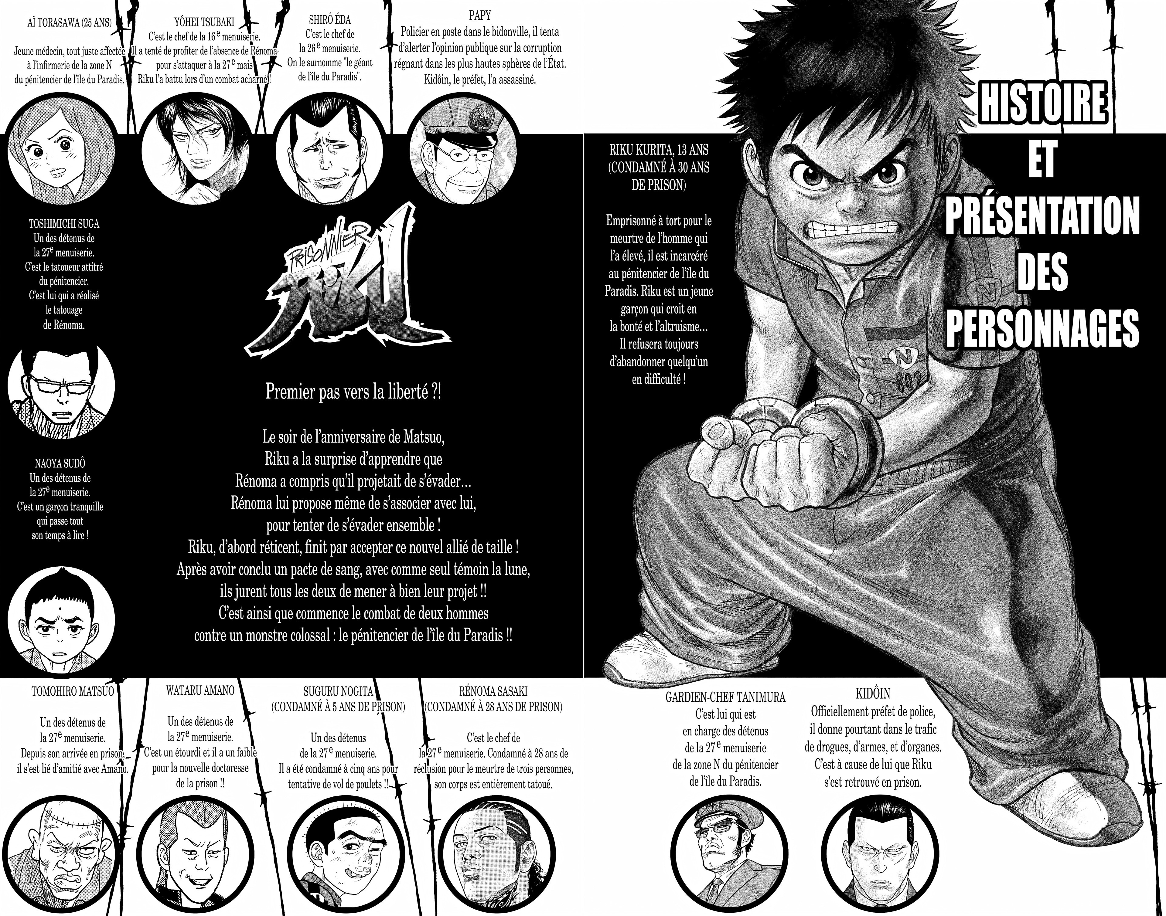 Read Prisonnier Riku FR Manga Online