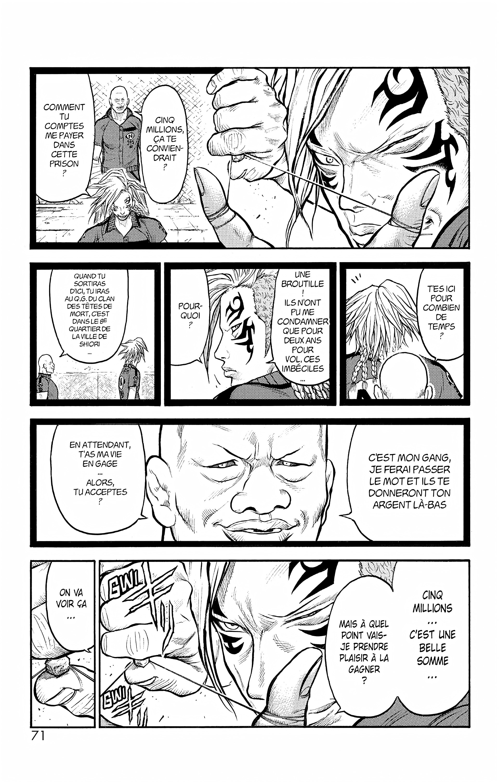 Read Prisonnier Riku FR Manga Online