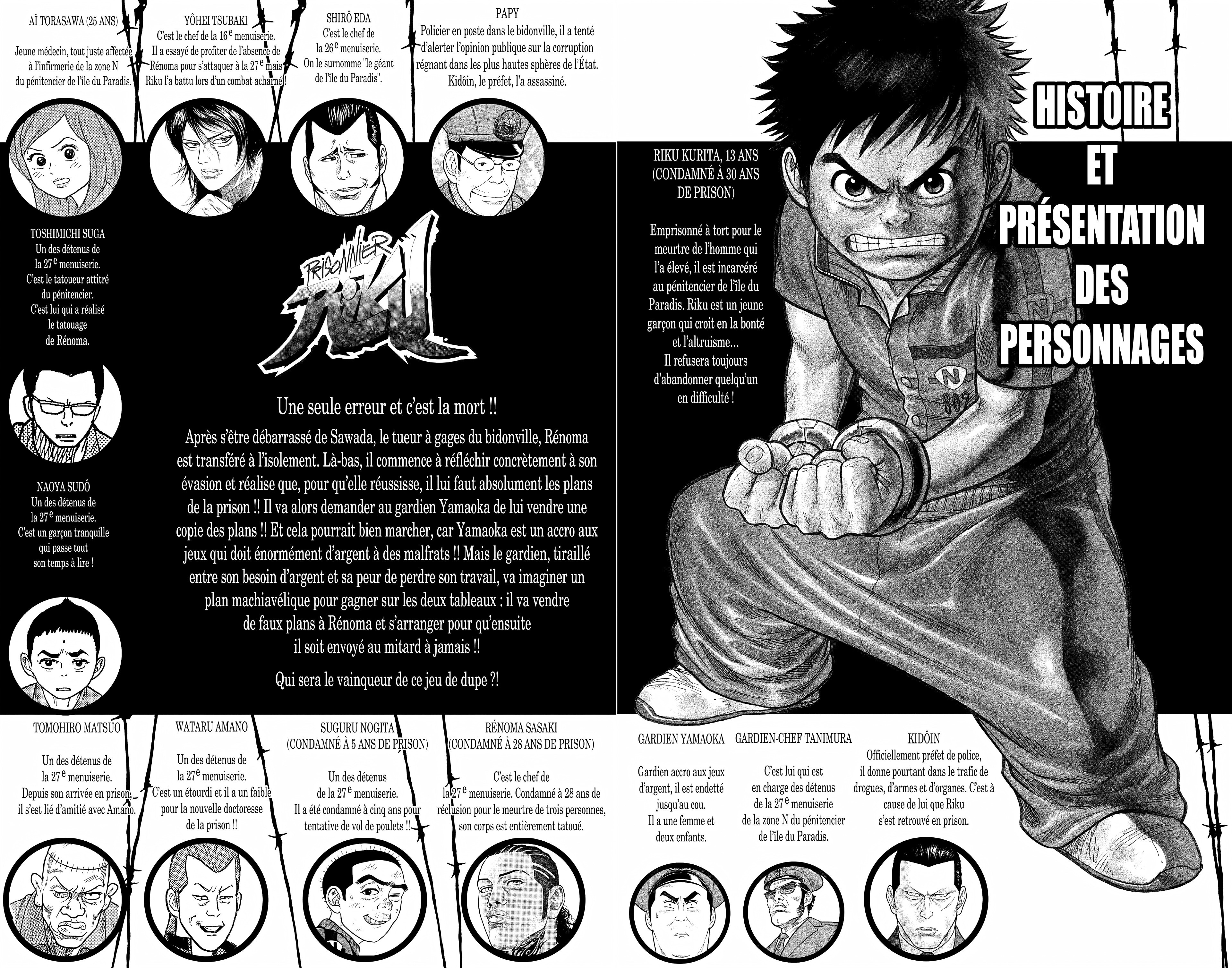 Read Prisonnier Riku FR Manga Online