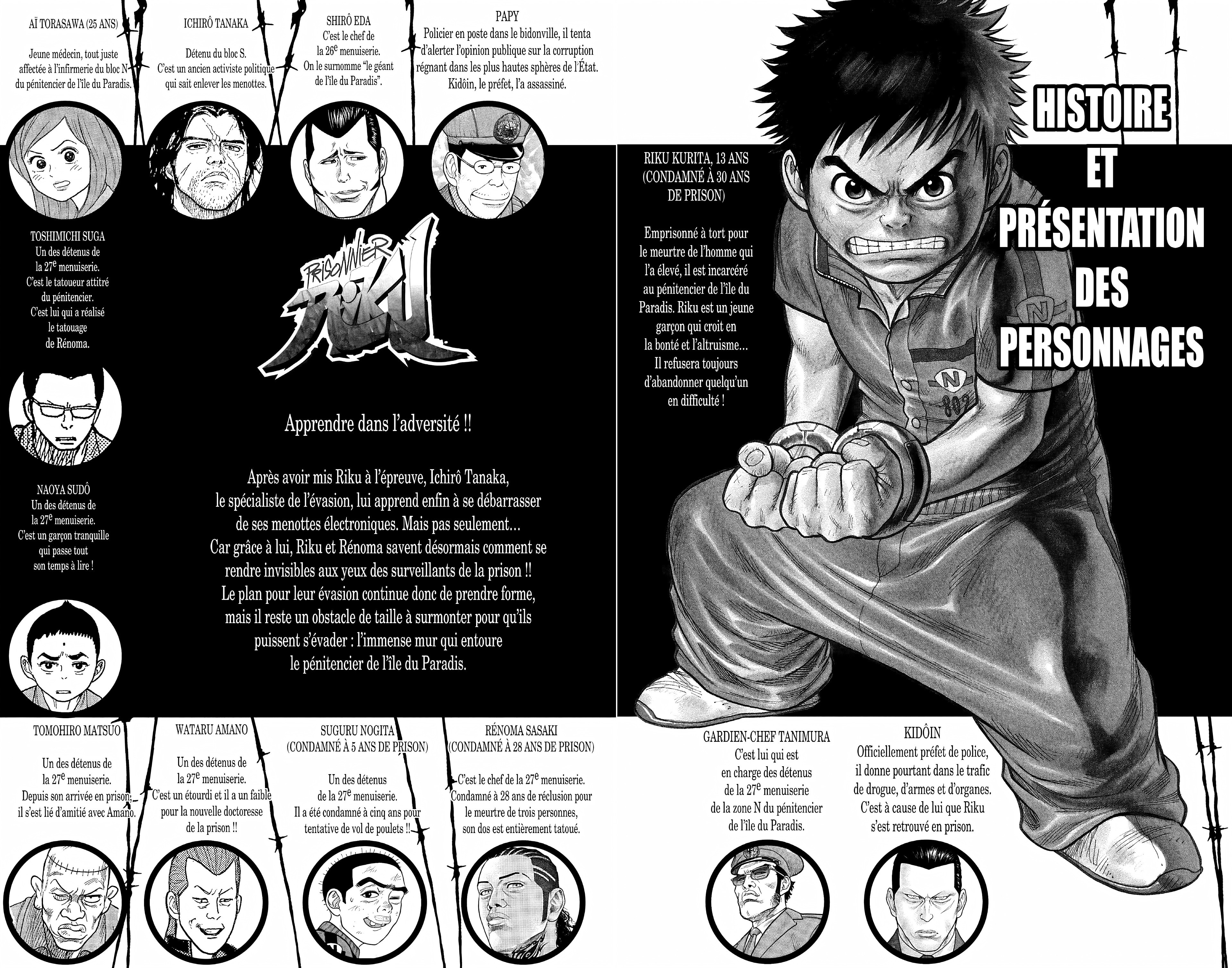 Read Prisonnier Riku FR Manga Online