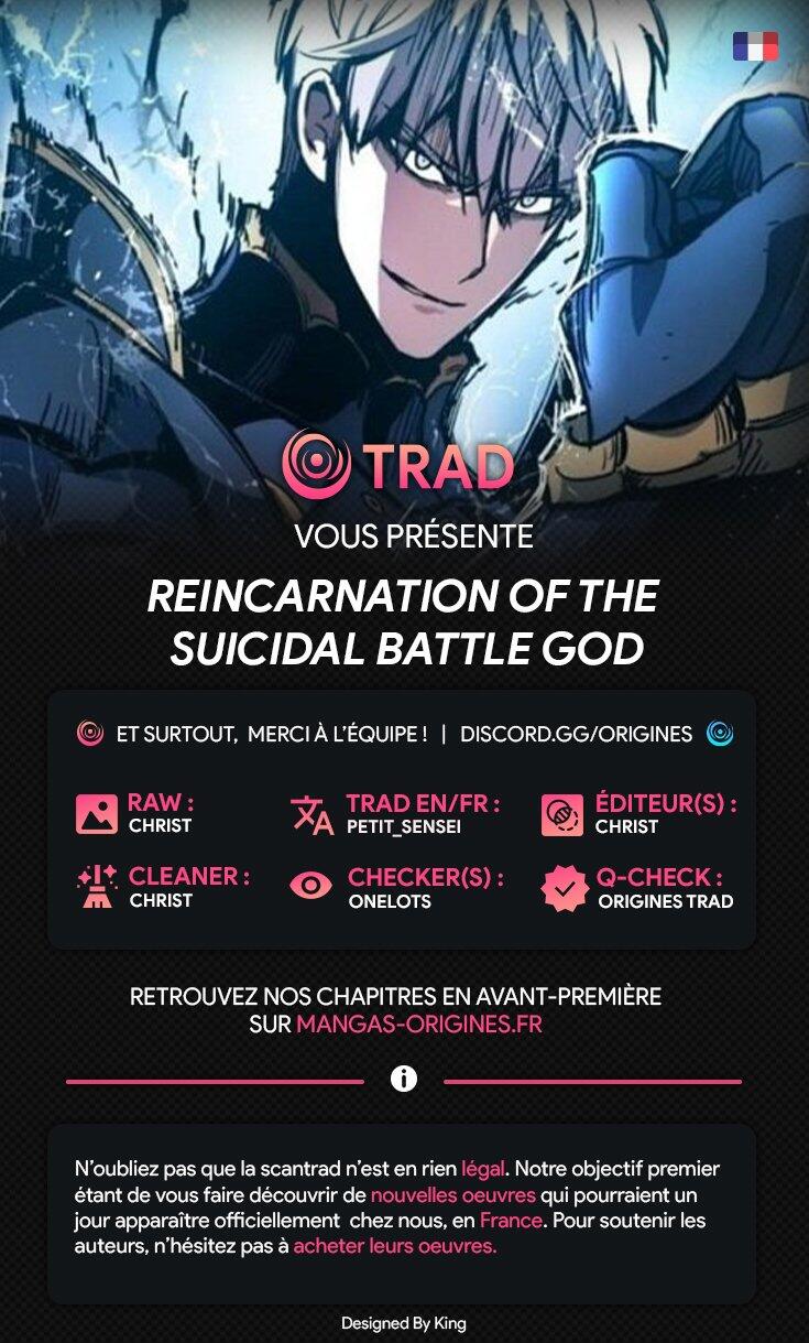 Read Reincarnation of the Suicidal Battle God FR Manga Online
