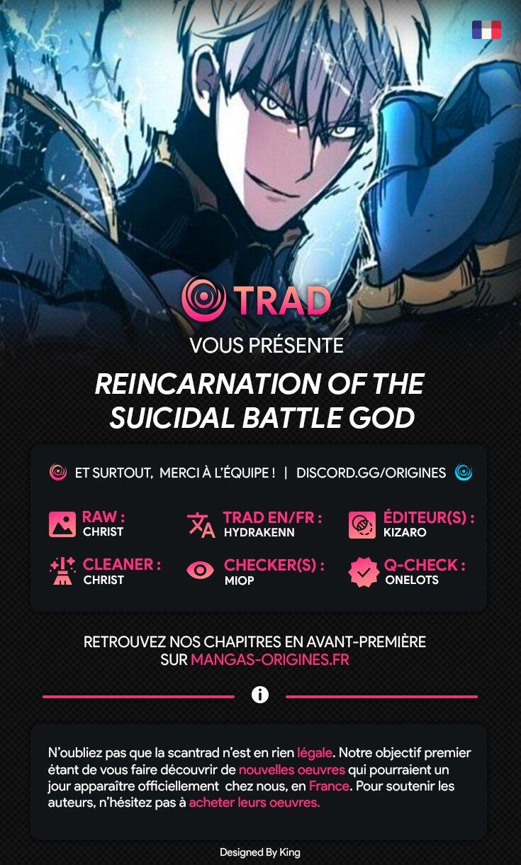 Read Reincarnation of the Suicidal Battle God FR Manga Online
