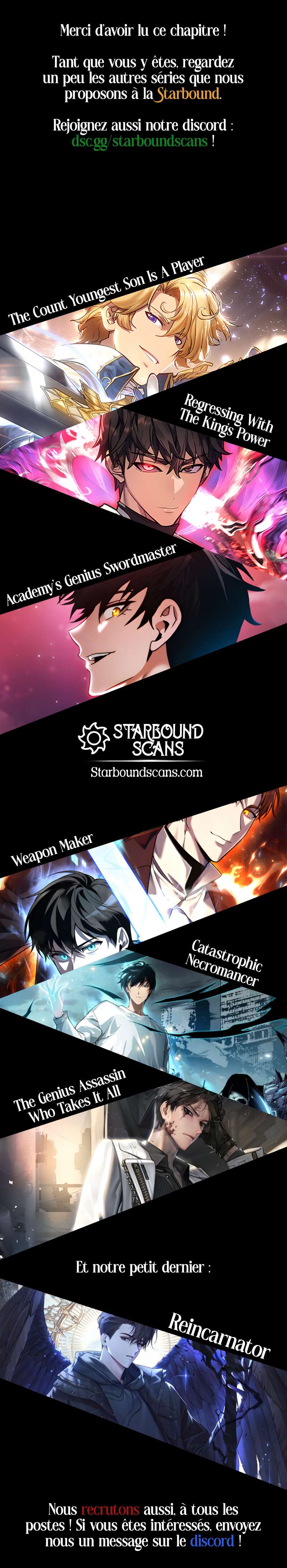 Read Reincarnator FR Manga Online