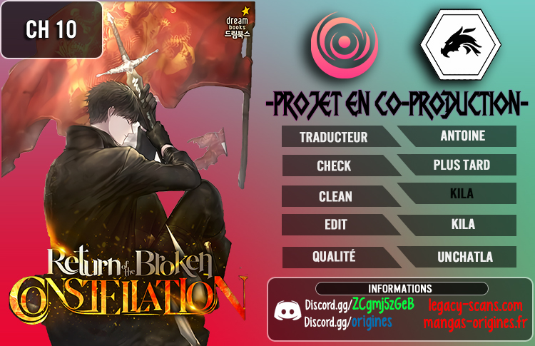 Read Return of the Broken Constellation FR Manga Online