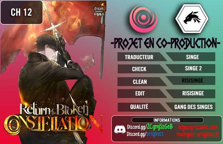 Read Return of the Broken Constellation FR Manga Online