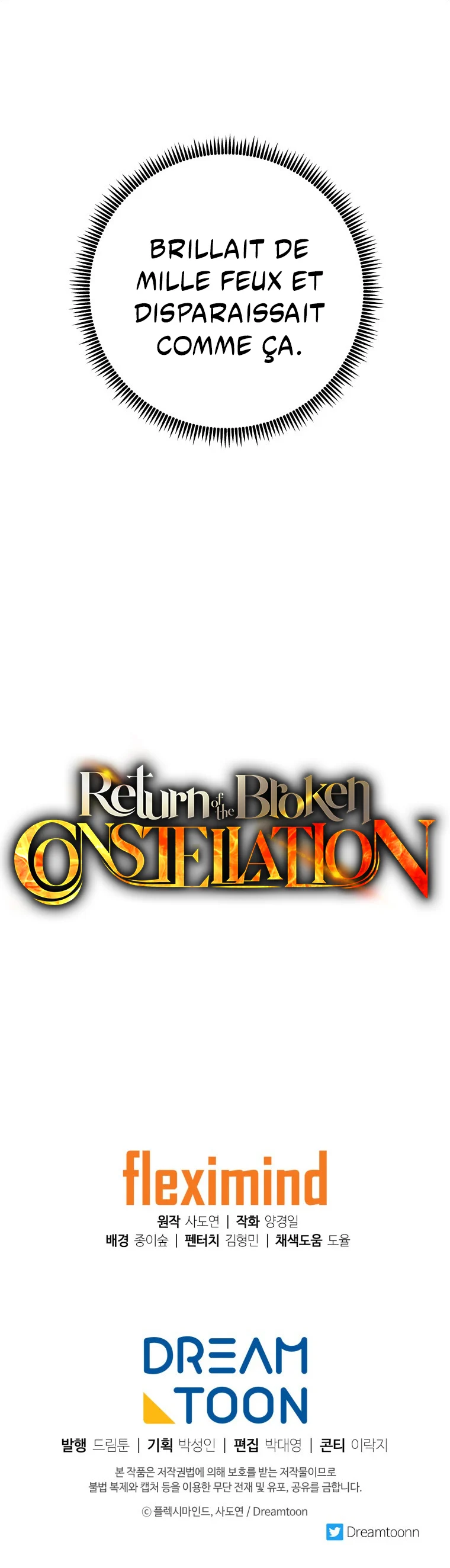 Read Return of the Broken Constellation FR Manga Online