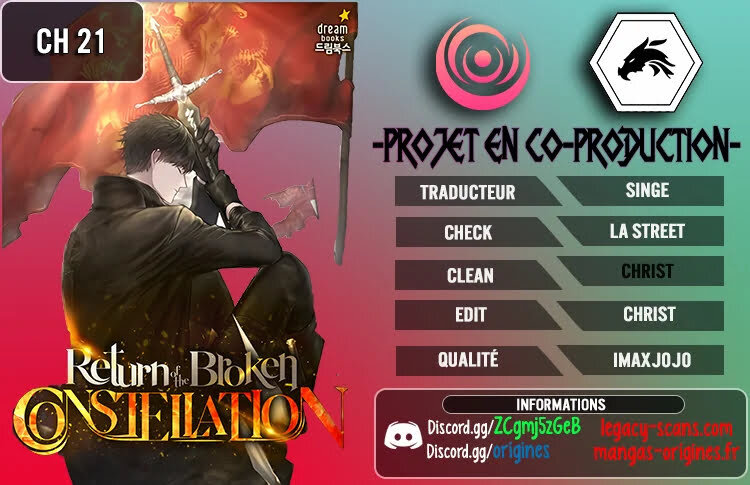 Read Return of the Broken Constellation FR Manga Online