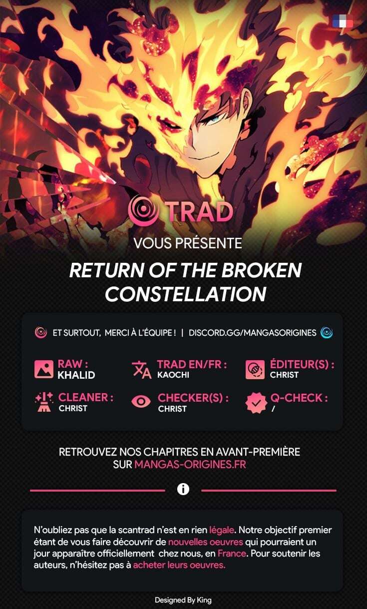 Read Return of the Broken Constellation FR Manga Online