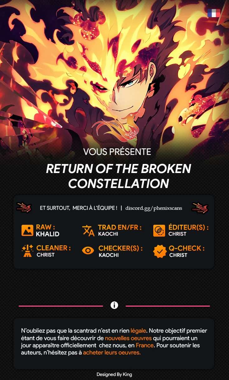 Read Return of the Broken Constellation FR Manga Online