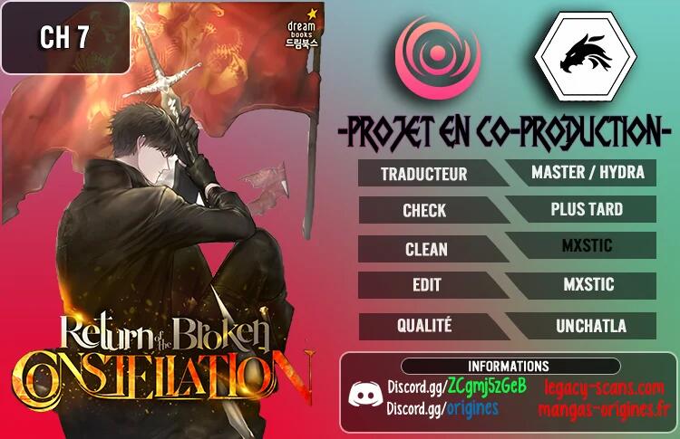 Read Return of the Broken Constellation FR Manga Online