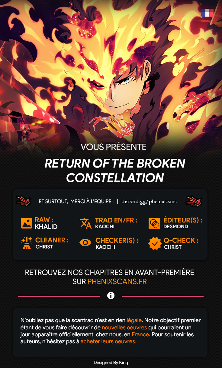 Read Return of the Broken Constellation FR Manga Online