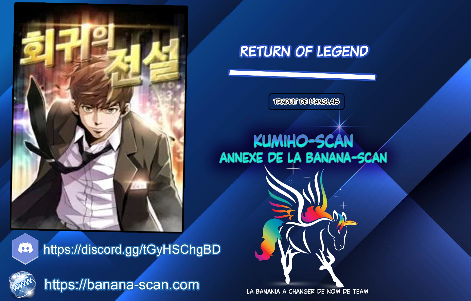 Read Return of the Legend FR Manga Online