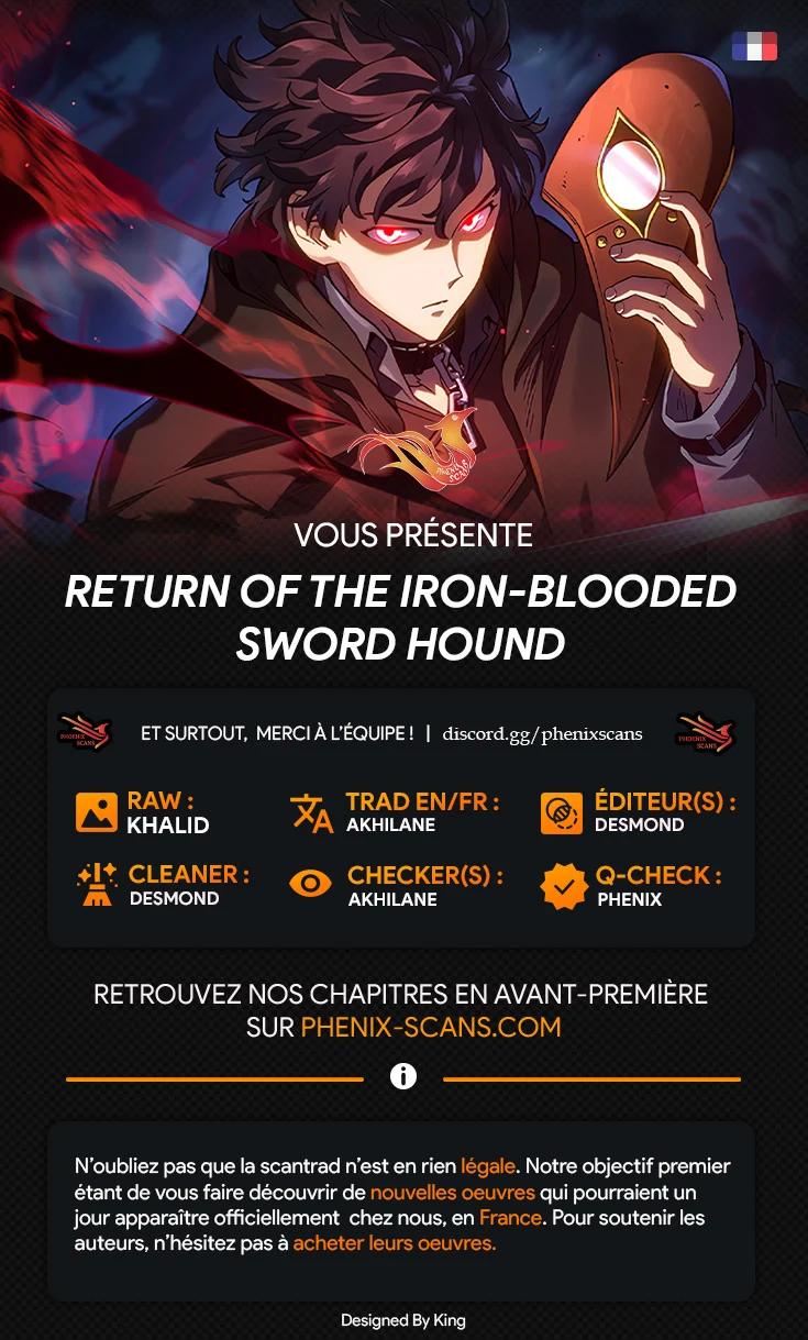 Read Revenge of the Iron-Blooded Sword Hound FR Manga Online