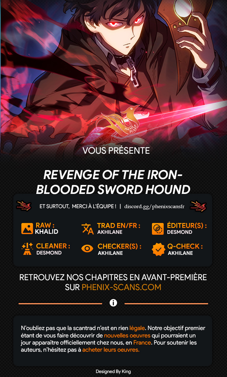 Read Revenge of the Iron-Blooded Sword Hound FR Manga Online
