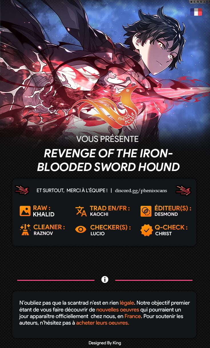 Read Revenge of the Iron-Blooded Sword Hound FR Manga Online