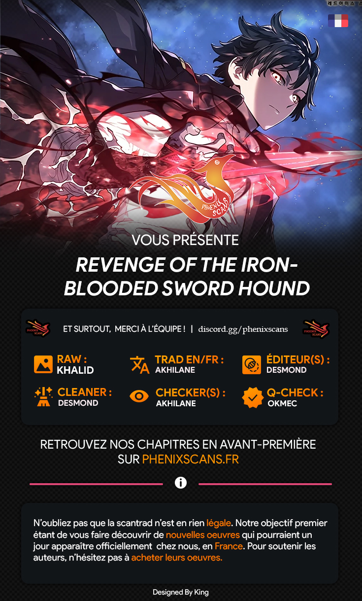 Read Revenge of the Iron-Blooded Sword Hound FR Manga Online