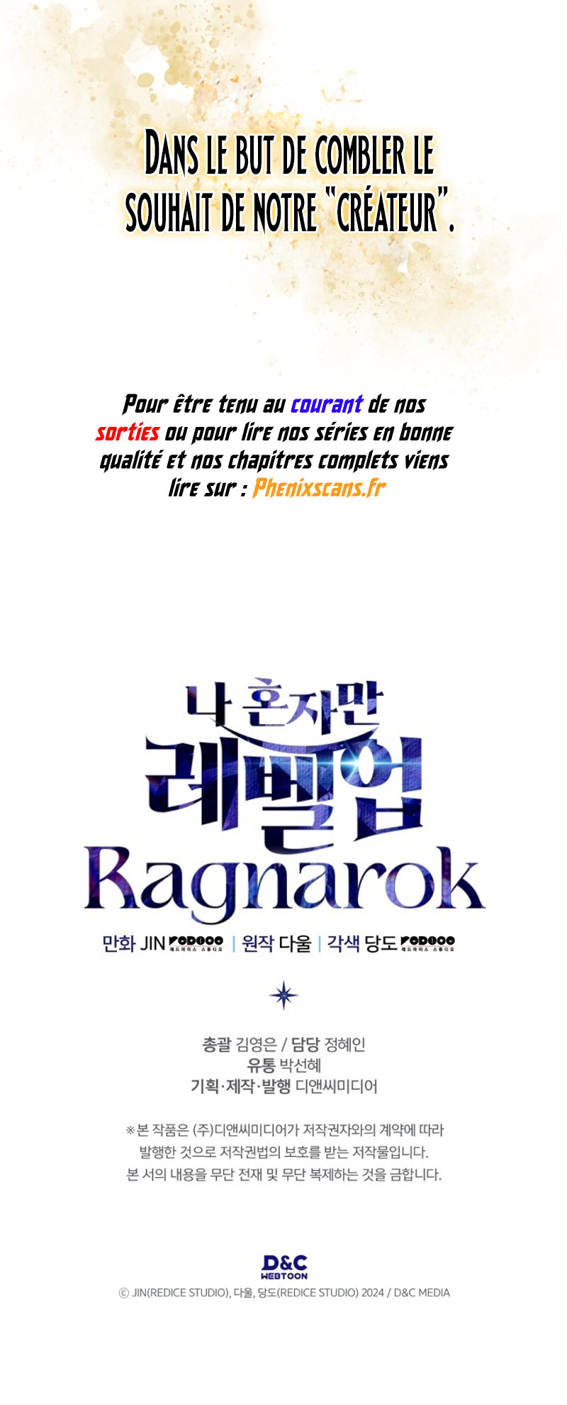 Read Solo Leveling _ Ragnarok FR Manga Online