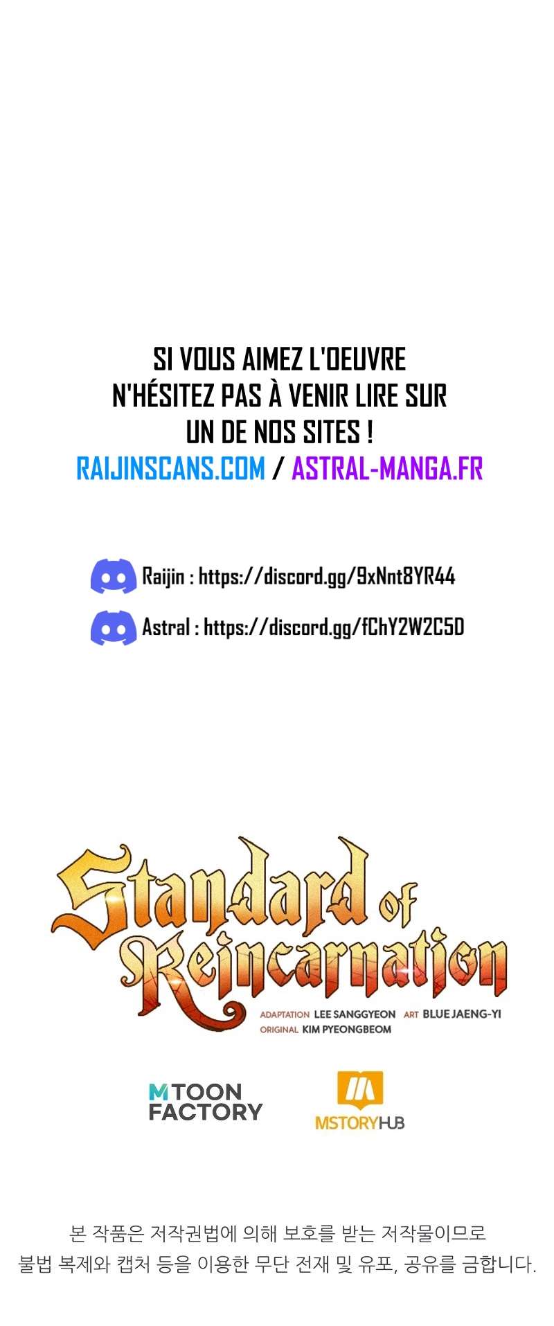 Read Standard of Reincarnation FR Manga Online