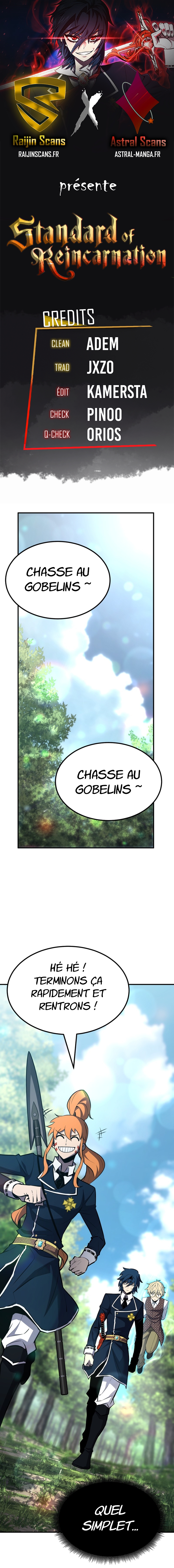 Read Standard of Reincarnation FR Manga Online