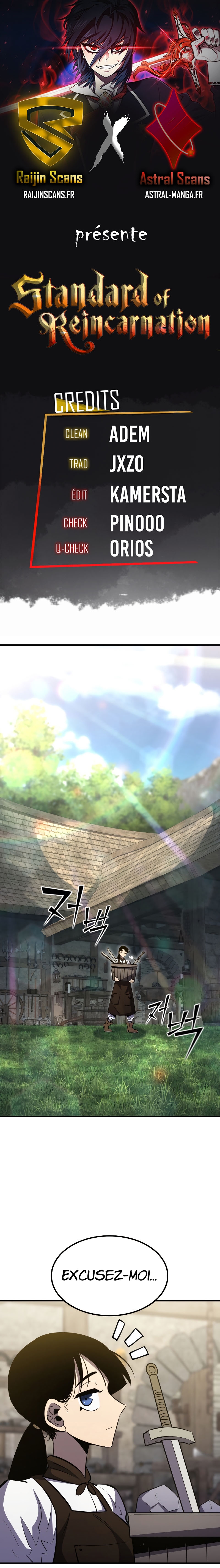Read Standard of Reincarnation FR Manga Online