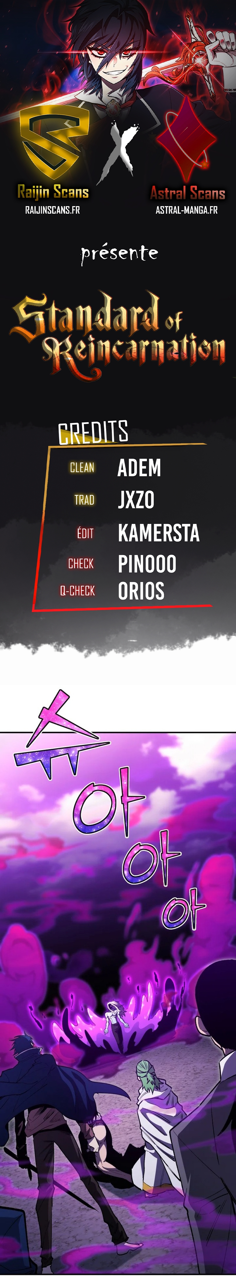 Read Standard of Reincarnation FR Manga Online