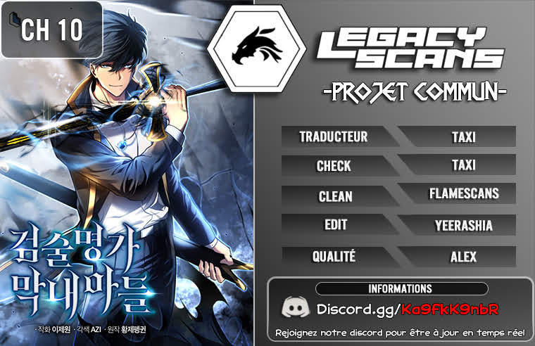 Read Swordmaster’s Youngest Son FR Manga Online