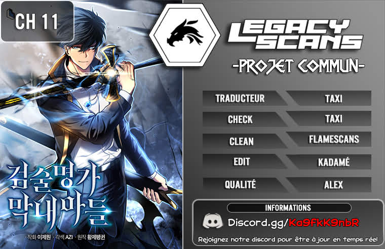 Read Swordmaster’s Youngest Son FR Manga Online