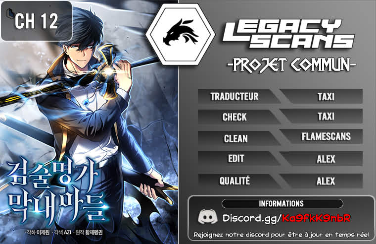 Read Swordmaster’s Youngest Son FR Manga Online
