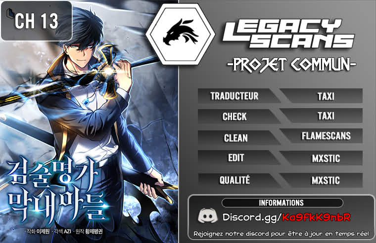 Read Swordmaster’s Youngest Son FR Manga Online