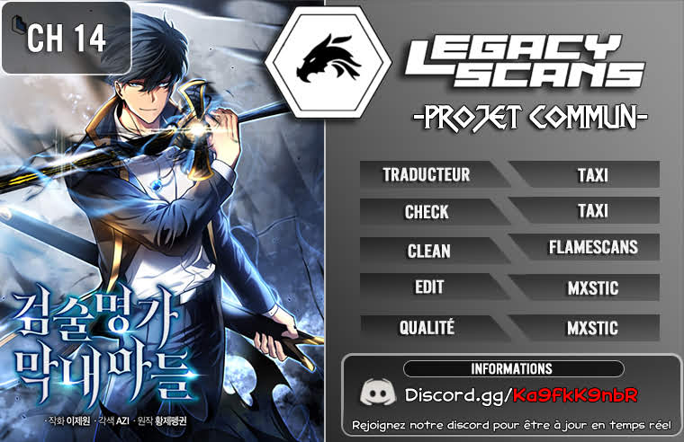 Read Swordmaster’s Youngest Son FR Manga Online