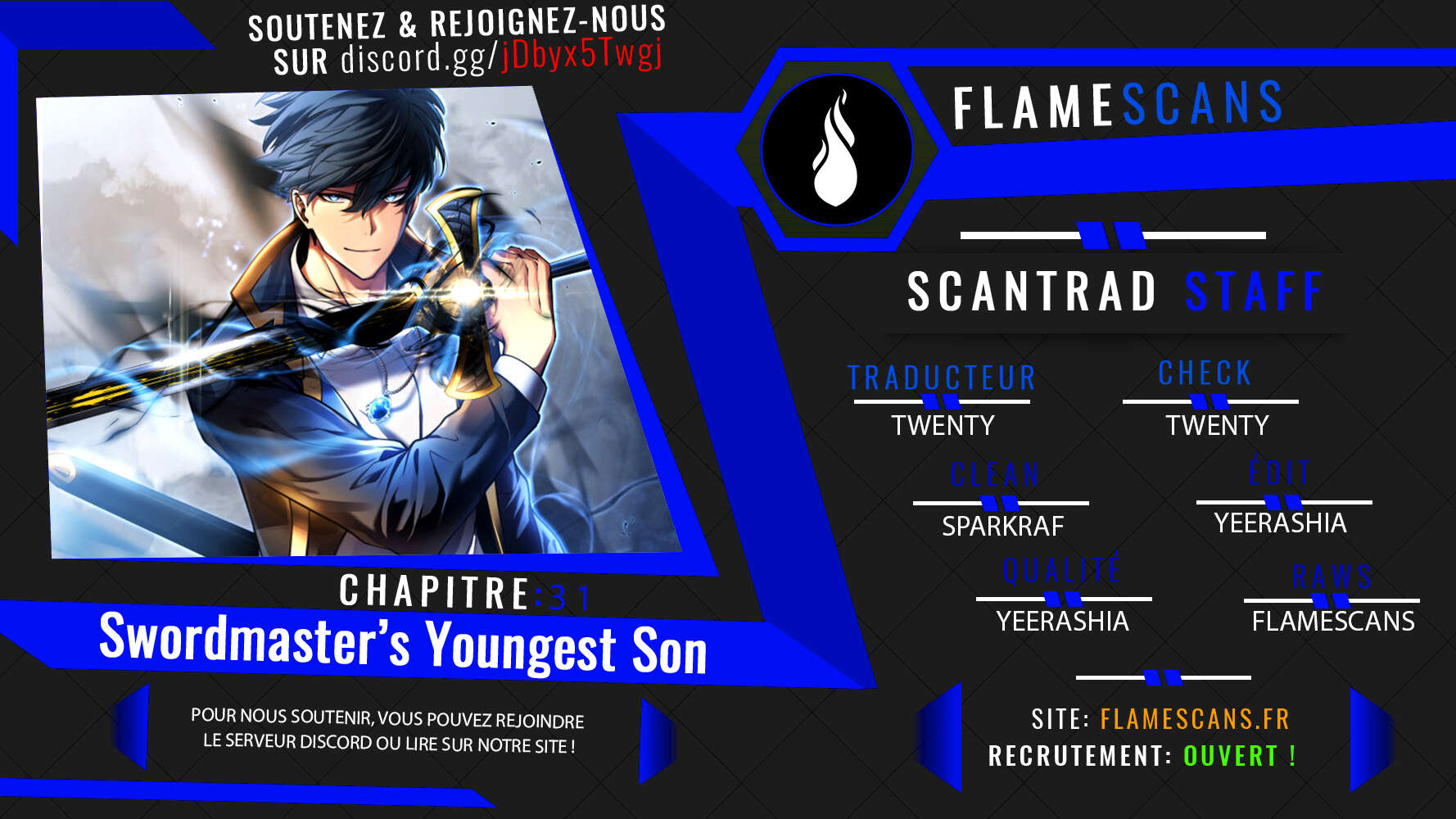 Read Swordmaster’s Youngest Son FR Manga Online