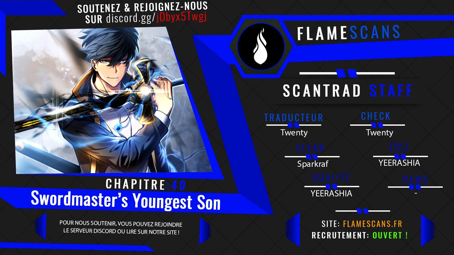 Read Swordmaster’s Youngest Son FR Manga Online