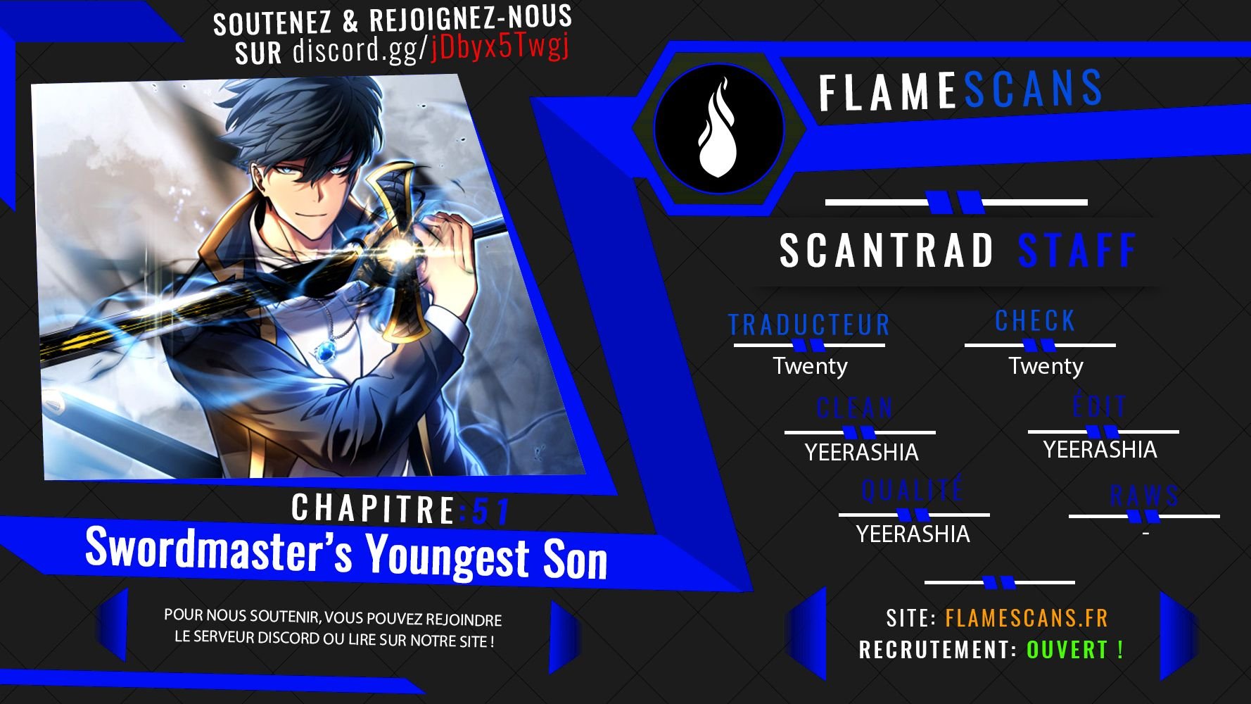 Read Swordmaster’s Youngest Son FR Manga Online
