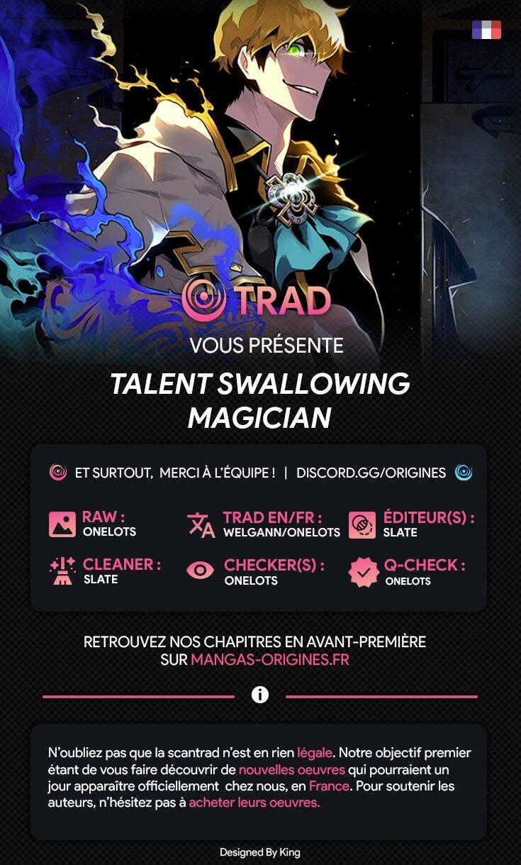 Read Talent-Swallowing Magician FR Manga Online