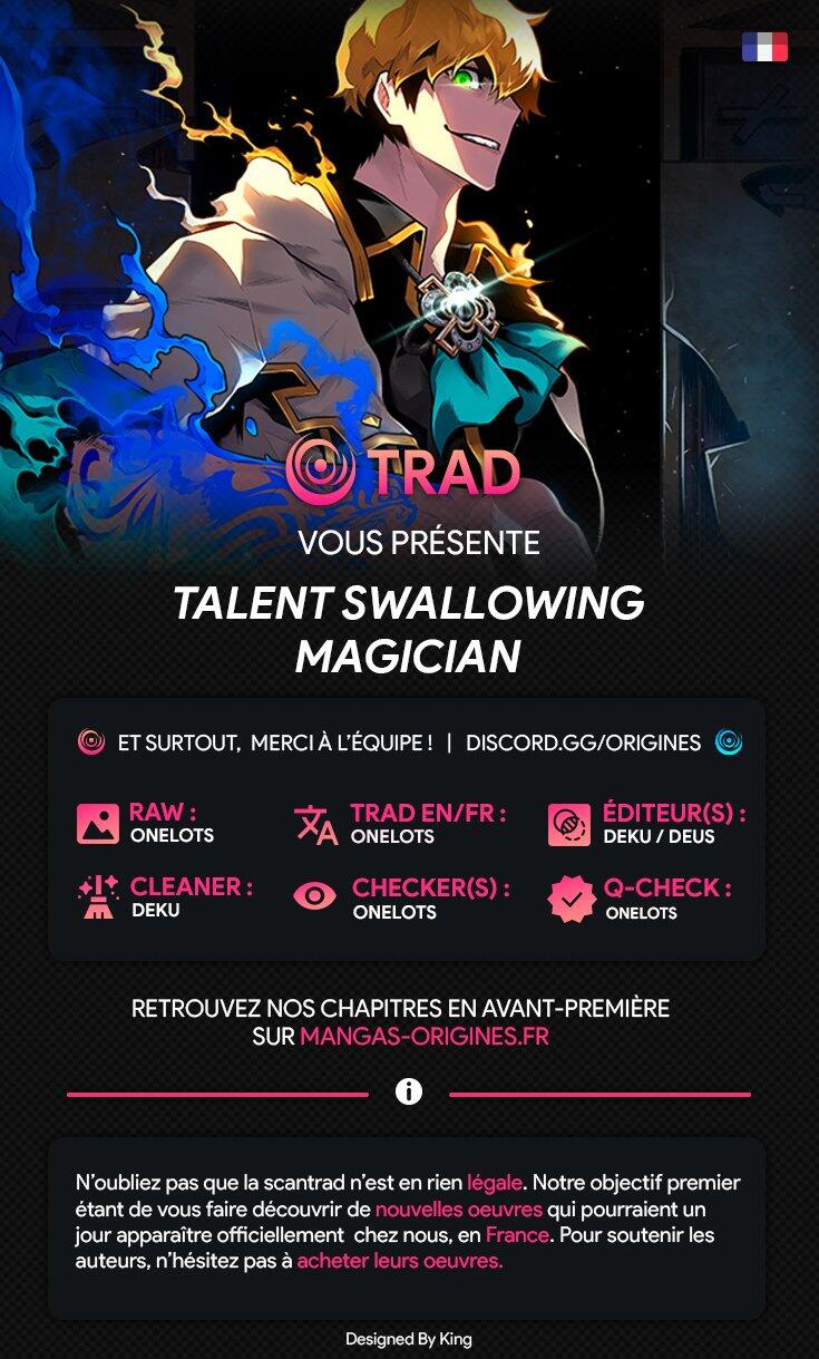 Read Talent-Swallowing Magician FR Manga Online
