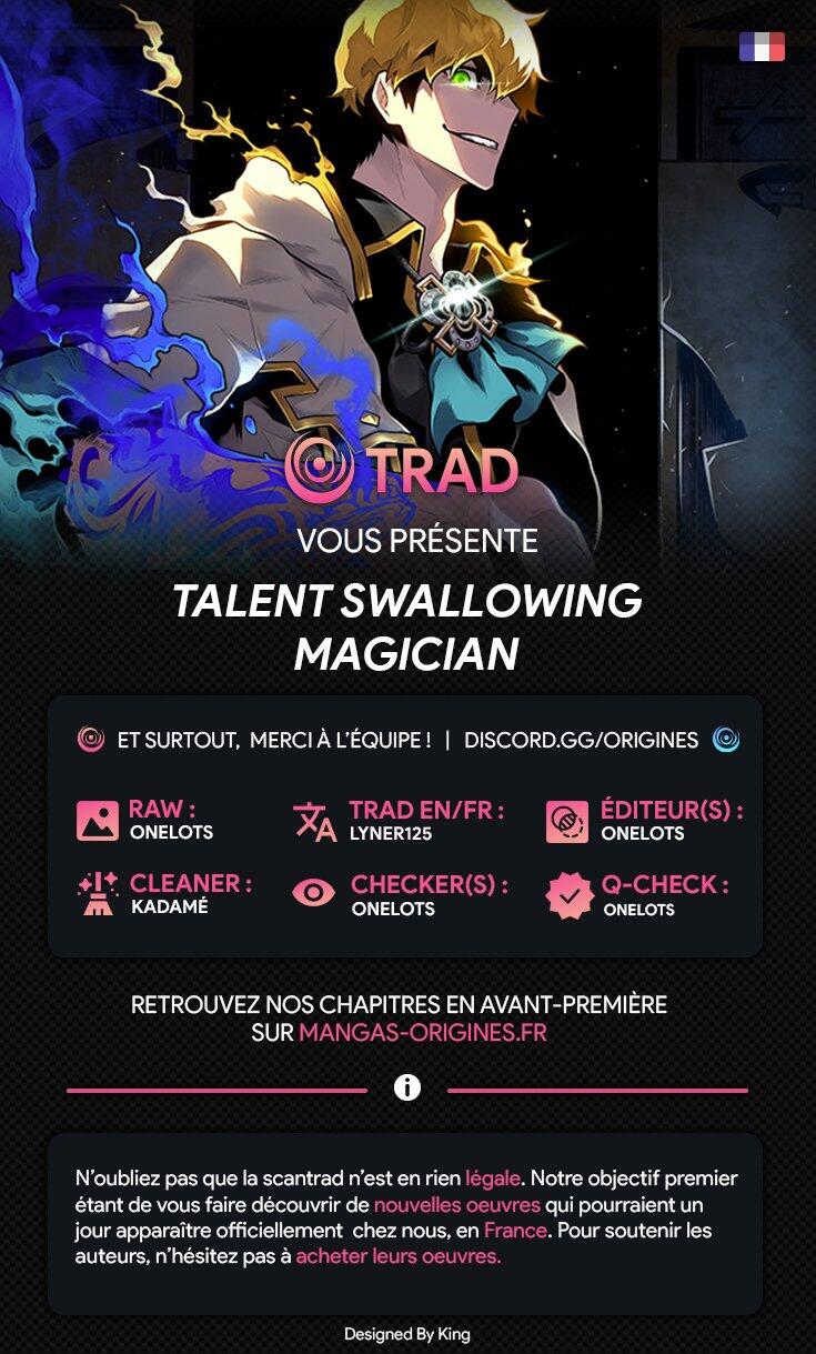 Read Talent-Swallowing Magician FR Manga Online