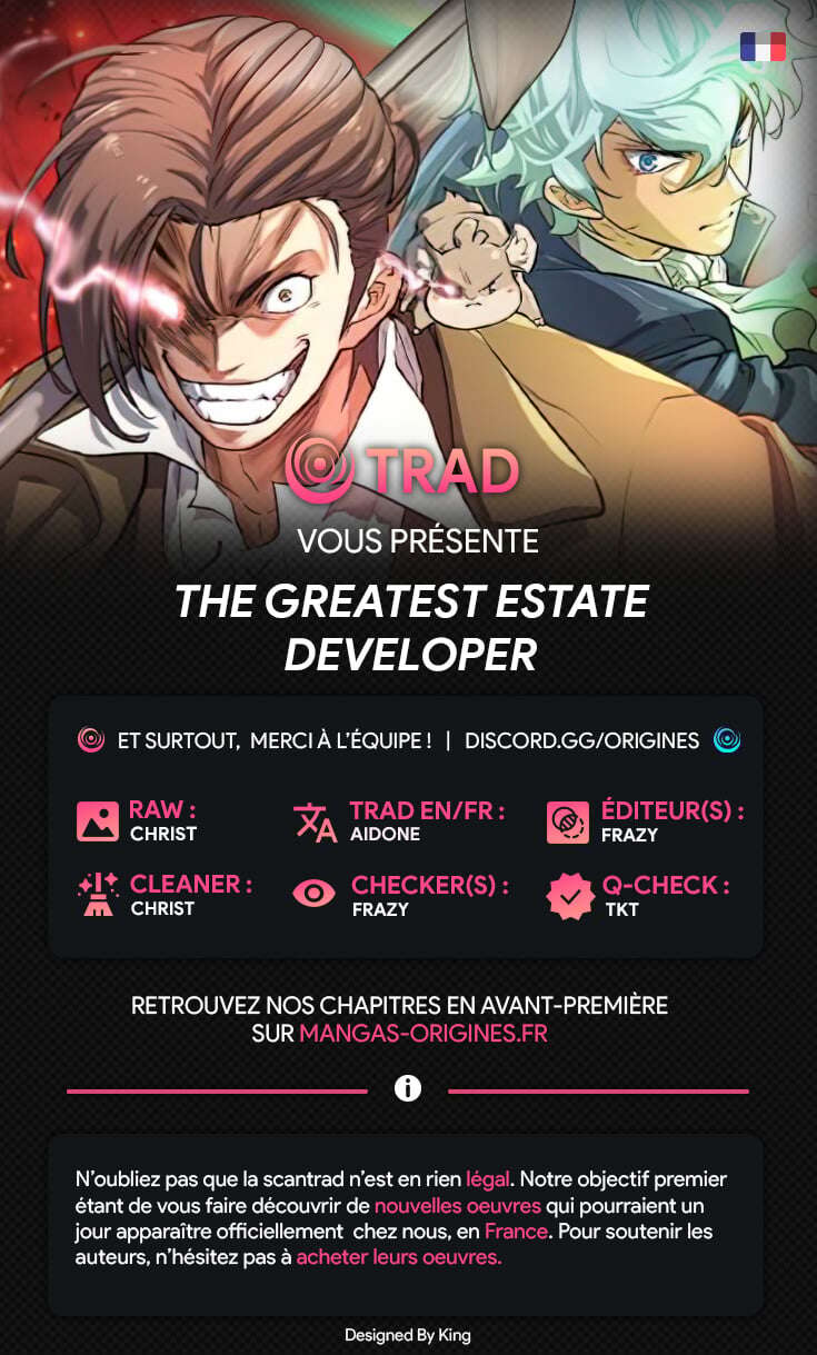 Read The Greatest Estate Developer FR Manga Online