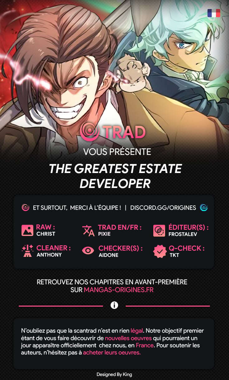 Read The Greatest Estate Developer FR Manga Online