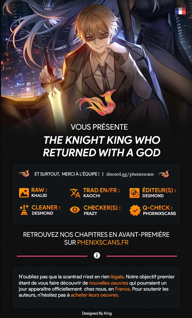 Read The Knight King Who Returned With a God FR Manga Online