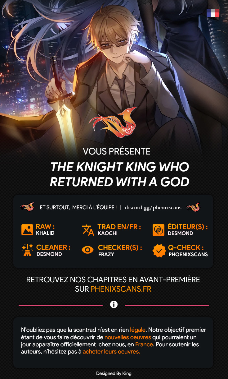 Read The Knight King Who Returned With a God FR Manga Online