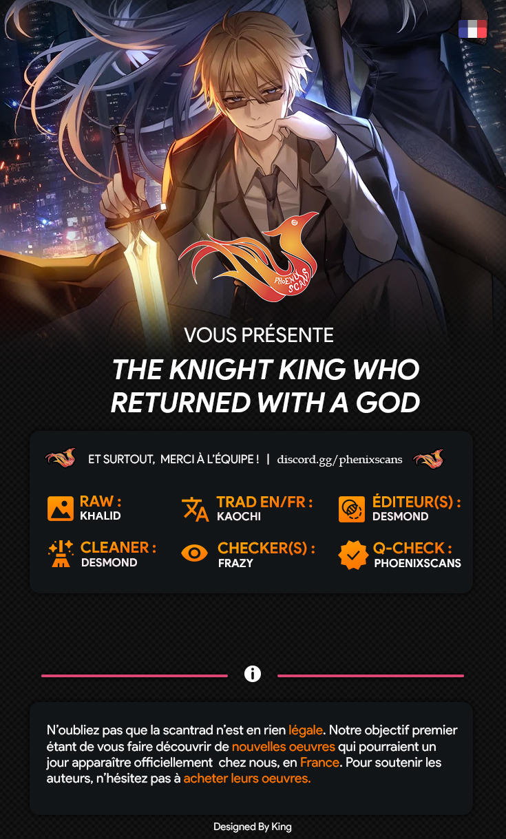 Read The Knight King Who Returned With a God FR Manga Online