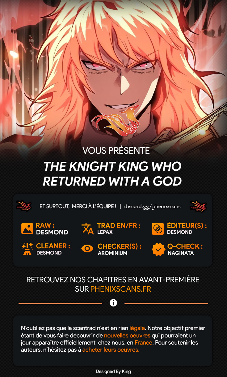 Read The Knight King Who Returned With a God FR Manga Online