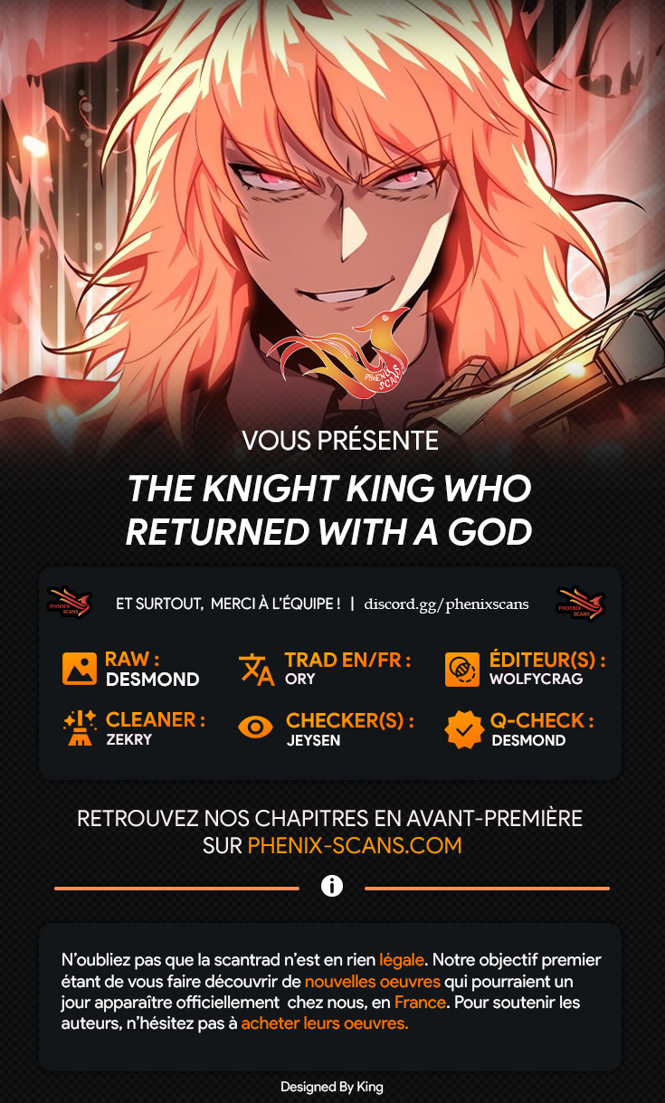Read The Knight King Who Returned With a God FR Manga Online