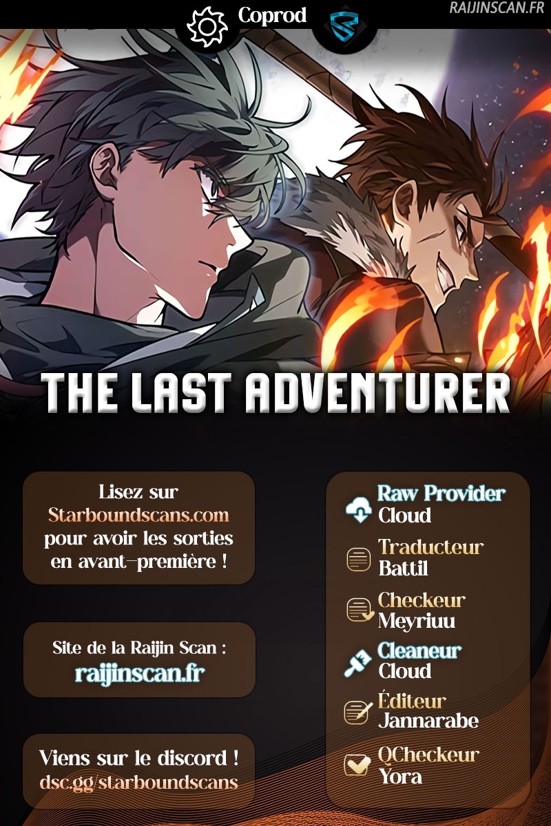 Read The Last Adventurer FR Manga Online