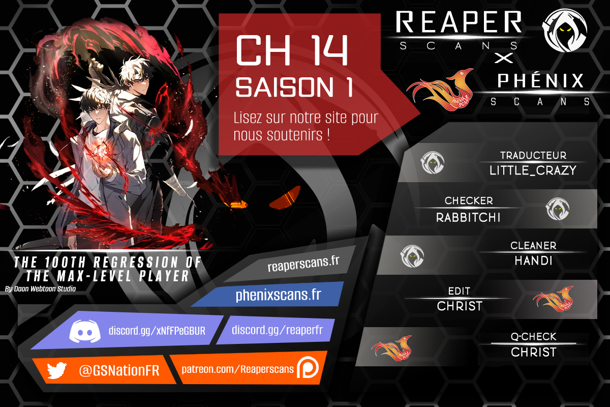Read The Max-Level Player’s 100th Regression FR Manga Online
