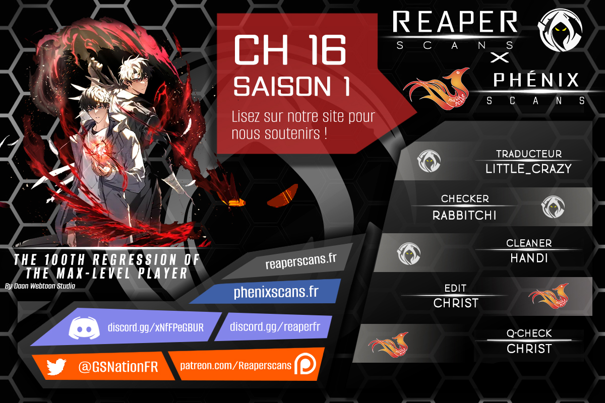 Read The Max-Level Player’s 100th Regression FR Manga Online