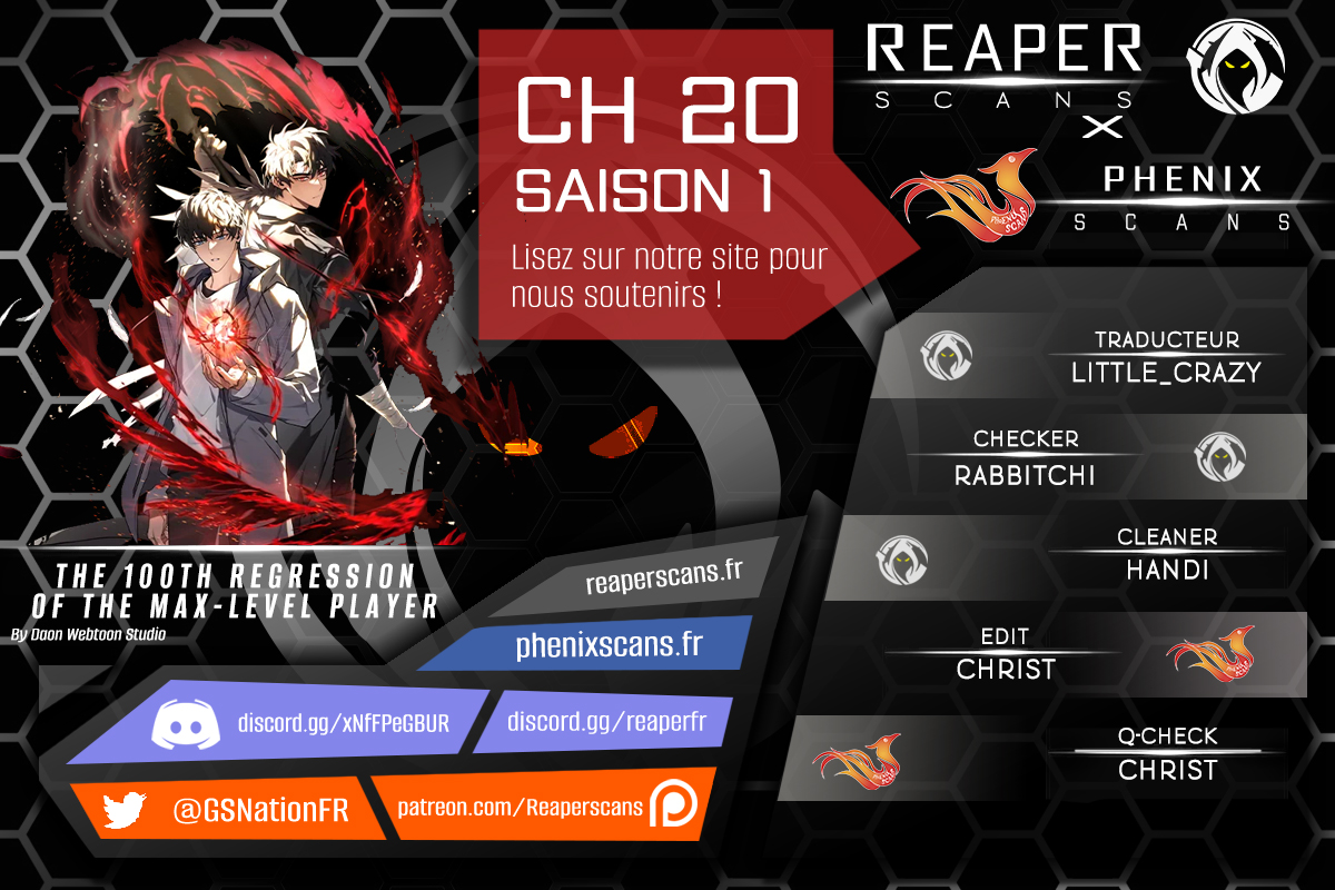 Read The Max-Level Player’s 100th Regression FR Manga Online