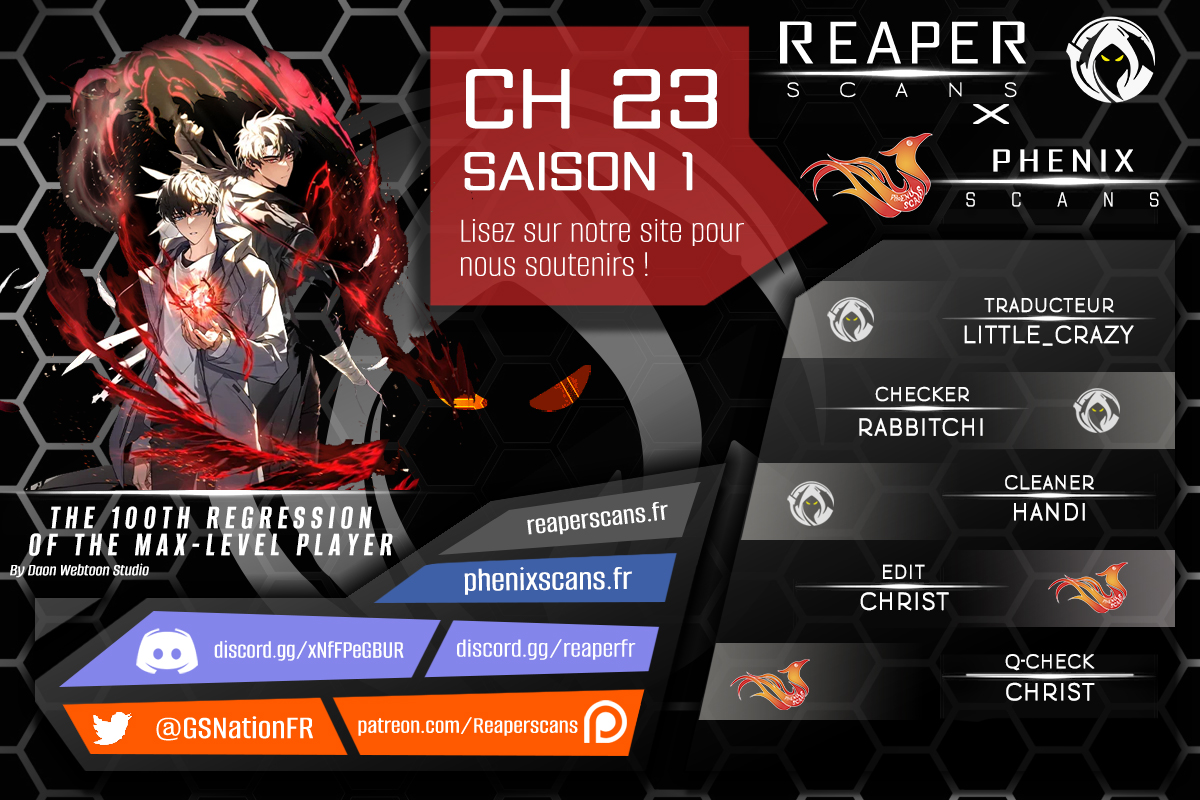 Read The Max-Level Player’s 100th Regression FR Manga Online